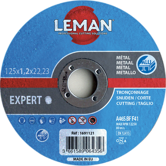 Disque à tronçonner Ø 125 mm / 1.2 mm ALU