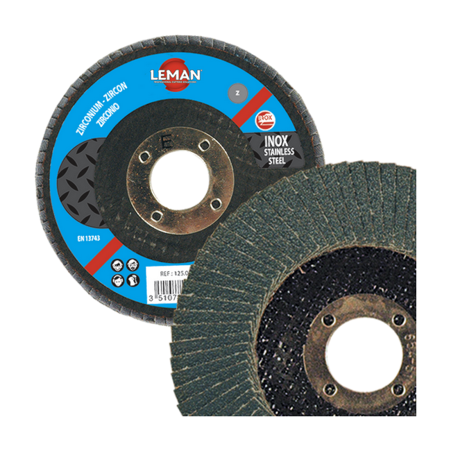 Disques à lamelles ZIRCONIUM Ø 125 mm GR80 